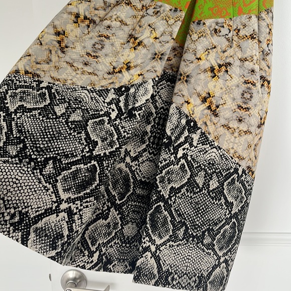 Josh Goot Snake Print Sculpt Racer Back Dress S US4/AUS 8 Australian Dion Lee - Picture 4 of 8